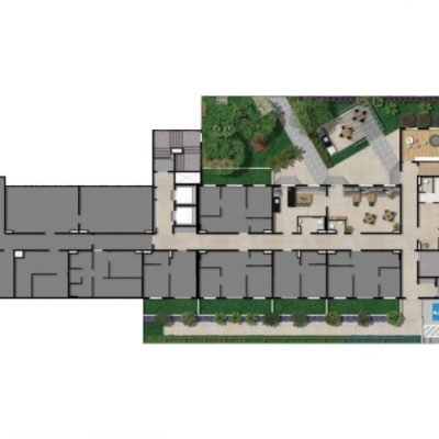 Mundo Apto Jabaquara - Implantação térreo Mundo Apto Jabaquara - Implantação térreo