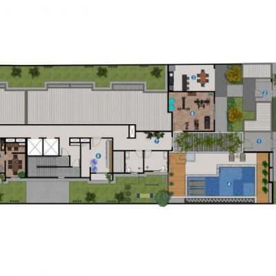 Orbi Saúde - Implantação térreo Orbi Saúde - Implantação térreo
