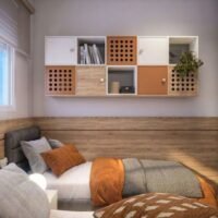 Terrazo Ipiranga - Perspectiva dormitório 2 Terrazo Ipiranga - Perspectiva dormitório 2