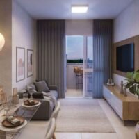 Terrazo Ipiranga - Perspectiva living Terrazo Ipiranga - Perspectiva living