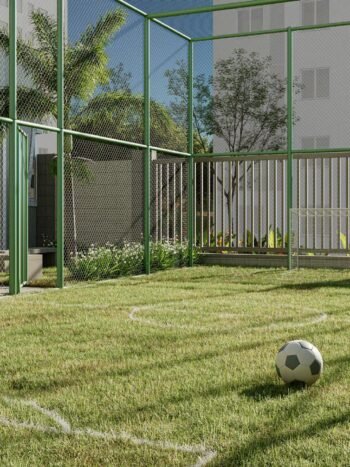Residencial Ipês - Quadra gramada