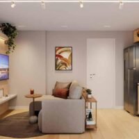 Mood Vila Matilde - Perspectiva living 29m² Mood Vila Matilde - Perspectiva living 29m²